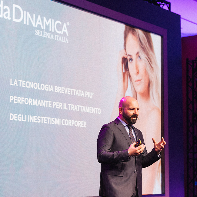 Andrea Posarelli presenta i macchinari Onda Dinamica